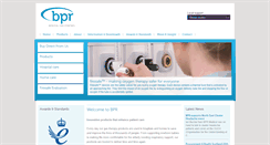 Desktop Screenshot of bprmedical.com